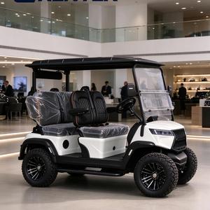 Carrito de Golf Todoterreno de Litio para 4 Personas, Carrito Eléctrico de Golf para 4 Personas, Carrito de Transporte Turístico - Product Image 1