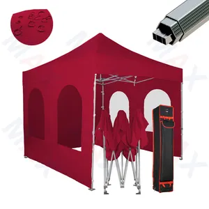 Outdoor Opvouwbare Pop-Up Budget Lite Aluminium 1010 Kits Met Panorama Goedkoopste Daktent Trouwtent Luxe Trouwtent