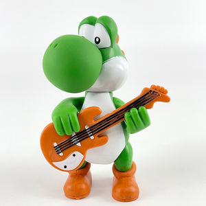 Ensemble de figurines d'action en PVC de Mario <span class=keywords><strong>Bros</strong></span>, 12 pièces, pour la décoration de gâteaux, avec des poupées de la série guitare musicale, artisanat en plastique - Product Image 4
