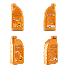 น้ำมันเครื่องสังเคราะห์แท้ TERZO 4T Super 5W40 PAO สำหรับรถจักรยานยนต์ API SP JASO MA2 สำหรับรถจักรยานยนต์ขนาดไม่เกิน 750 ซีซี - Product Image 2