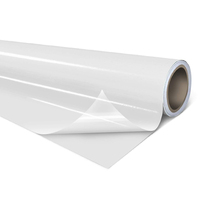 Rouleau de vinyle auto-adhésif durable imprimable PVC brillant mat pour impression éco-solvant, idéal pour la publicité automobile