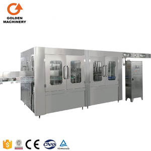 Machine automatique de lavage, de remplissage et de bouchage, 500 ml, 5 <span class=keywords><strong>litres</strong></span>, usine d'embouteillage d'eau minérale, écran tactile PLC, certification CE - Product Image 4