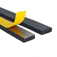 Bande d'étanchéité en mousse EPDM professionnelle, cellules fermées, auto-adhésive pour porte et fenêtre, dureté et densité réglables, 100 mètres