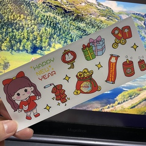 Cute Cartoon PVC Decal Waterproof <strong>DIY</strong> Handmade Big Belly Cup Water Thermos <strong>Sticker</strong> Adhesive Waterproof Packaging Labels - Product Image 5