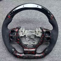 Volant de direction en carbone forgé sur mesure avec LED pour Lexus RC F RC350 RC300 RC200t ISF IS350 IS300 IS250 IS200t