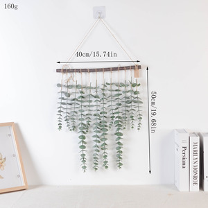 Plantas colgantes <span class=keywords><strong>de</strong></span> <span class=keywords><strong>eucalipto</strong></span> con palo <span class=keywords><strong>de</strong></span> madera, plantas verdes <span class=keywords><strong>de</strong></span> decoración del hogar y pared - Product Image 5