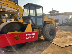Used Dynapac CA301D Single Drum Vibratory <b>Road</b> Roller Original Sweden 12Ton Compactor For <b>Road</b> Construction - Product Image 1