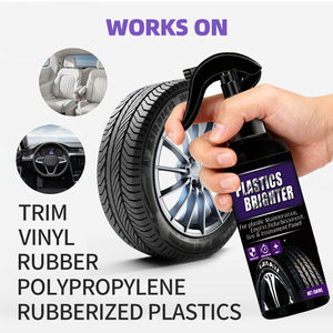 150ml vente en gros vernis à pneus brillant produits <span class=keywords><strong>d</strong></span>'<span class=keywords><strong>entretien</strong></span> automobile nettoyant pour plastique de voiture noir vinyle plastique garniture restaurateur Auto plastique restaurateur - Product Image 4