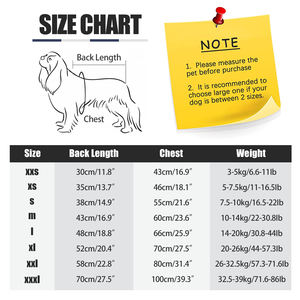 थोक पालतू वस्त्र कुत्ते के कपड़े विरोधी चार पैरों वाले डिजाइन लुभावनी सभी समावेशी घरेलू पहनने वाले कुत्ते जम्पसूट लोच कुत्ते जम्पसूट लोच कुत्ते - Product Image 5
