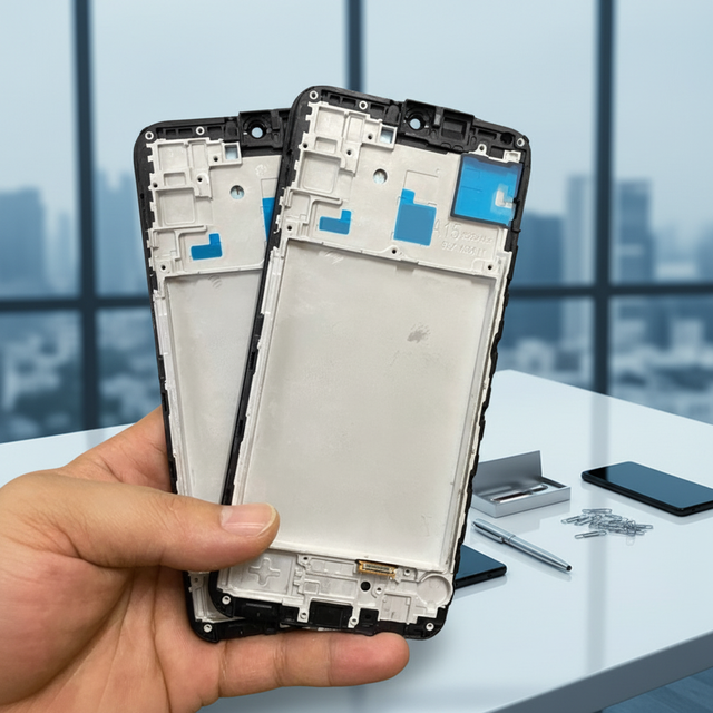 A15 LCD with Frame for Samsung  Wholesale of Mobile Phone Display Screens Produced by the Factory for a Long Time
