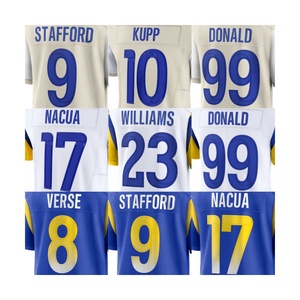 2025 khâu áo bóng đá Mỹ Los Angeles #99 Donald #17 nacua #23 Williams #9 Stafford - Product Image 1