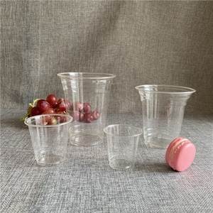 Bicchieri in PLA Trasparente Biodegradabili e Compostabili Ecologici <span class=keywords><strong>da</strong></span> 12oz, 16oz, 20oz, Tazza e Piattino Personalizzati - Product Image 6