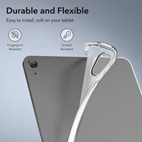 Coque transparente pour iPad 10e génération housse de protection TPU étui souple pour tablette de Protection pour iPad Pro