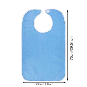 Babero Impermeable Reutilizable para Adultos, Babero Protector de Ropa para Ancianos, Delantales para Personas Mayores con Discapacidad en Residencias - Product Image 6
