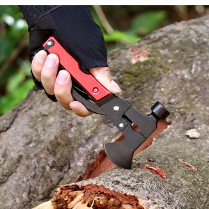 Kit d'équipement de survie pour le camping, 21x12.5x5.5cm, kit d'outils multifonctionnel compact pour l'alpinisme, l'aventure en pleine nature, les premiers secours - Product Image 4