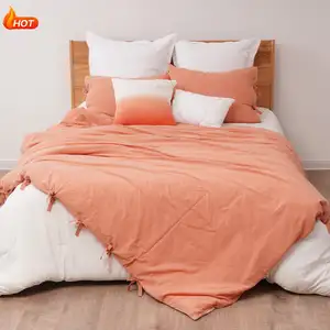 मुलायम त्वचा के अनुकूल बच्चों के लिए बिस्तर की चादर सेट बिस्तर सेट डुवेट कवर बिस्तर की चादर बिस्तर सेट