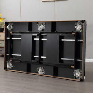 Table de <span class=keywords><strong>billard</strong></span> pliante en bois <span class=keywords><strong>convertible</strong></span> de 6 pieds pour usage domestique, avec pieds pliables personnalisés, à vendre - Product Image 4