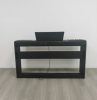 LP-162 88 Tasten Gewichtetes Digitalpiano, ABS Mattierte Tastatur Elektronisches Klavier für Zuhause und Unterricht