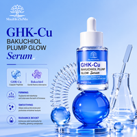 Sérum Visage au Peptide de Cuivre GHK-Cu et Bakuchiol Marque Blanche – Alternative Douce au Rétinol pour une Peau Rénovée, un Éclat Repulpant et une Rajeunissement Cutané