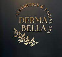 Panneau de porte en acrylique doré en relief 3D, texte personnalisé, salle de soins spa