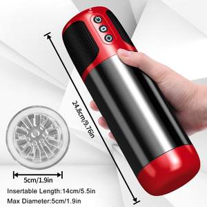 Tam su geçirmez otomatik emme dönen erkek mastürbasyon kupası cep kedi vajina Penis Stroker yetişkin seks oyuncakları erkekler için - Product Image 4