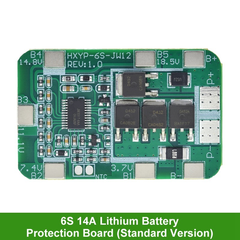 Hochleistungs 4S 14,8V 20A BMS PCM Schutzboard Für 18650 Li-Ion Mit Überwachung Hochleistungs 4S 14,8V 20A BMS PCM Schutzboard Für 18650 Li-Ion Mit Überwachung