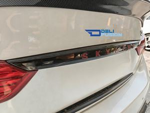 Para Infiniti Q50 V37 2014-2022, Adorno Trasero Estilo Skyline 400r de ABS con LED Cromado - Product Image 5