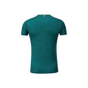 Oem Men's Fitness Sport T-<b>Shirt</b> Polyester Spandex Gym O-Neck Blank Sportswear Custom Logo <b>Moisture</b> <b>Wicking</b> T <b>Shirt</b> for Men - Product Image 3