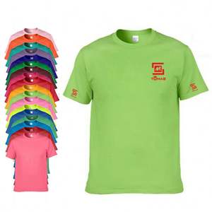 Camiseta Lisa para Hombre OEM, Camiseta Personalizada al por Mayor, Camiseta Gráfica Extra Grande, Estilo Vintage, Personalizada, 100% Algodón, Camiseta Publicitaria - Product Image 1