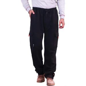 Pantalon de travail élégant ignifuge, poids moyen 10,5 oz, tissu en maille éponge ignifuge avec plusieurs poches - Product Image 2