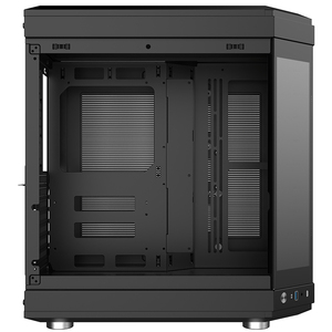 Hai mặt Tempered Glass ATX máy tính trường hợp tháp giữa chơi game PC ATX PC Trường hợp với LCD hiển thị 2025 nâng cấp chơi game PC trường hợp - Product Image 6