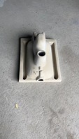 Promotion du fabricant professionnel pour les toilettes à cuvette rectangulaire de conception moderne, sanitaires en céramique pour salle de bain