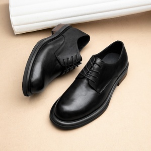 Nouvelles Chaussures Oxford de Luxe pour Hommes en Cuir Véritable Faites à la Main, Style Italien, Collection Automne 2025, Formelles et Rehaussantes - Product Image 6