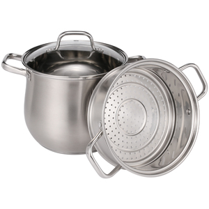 Casserole vapeur en acier inoxydable à double couche, casserole vapeur pour couscous, casserole pour bouillon - Product Image 4