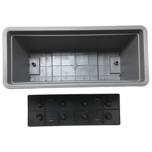 Macetas rectangulares de plástico para paso rápido, <span class=keywords><strong>maceta</strong></span> para peatón, venta directa de fábrica para ingeniería municipal - Product Image 2