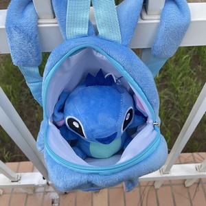 <span class=keywords><strong>Mochila</strong></span> de peluche con diseño de dibujos animados, juego de <span class=keywords><strong>Lilo</strong></span> & <span class=keywords><strong>Stitch</strong></span>, muñeco de pareja, regalo creativo, almohada de animal de peluche - Product Image 4