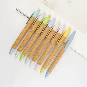 <b>Cheap</b> Promotional Gift Custom Logo Recycled Rolling Eco Friendly Kraft Paper Ball Pen - Product Image 2