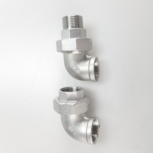 Tùy chỉnh thép không gỉ 201/304/316 NPT/g/bspt Công Đoàn khuỷu tay phụ kiện đường ống nội bộ và bên ngoài chủ đề BSP ống kết nối - Product Image 4