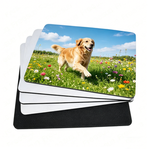 Custom Vivid Image Small Square Office Mousepads Sublimation <b>Mouse</b> <b>Pads</b> Blank Gaming <b>Mouse</b> Mat with Rubber Base and Locked Edge - Product Image 1