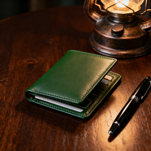 Portafogli in pelle con fiore in alta qualità Custom di fabbrica portafogli Bifold in pelle <span class=keywords><strong>verde</strong></span> Premium <span class=keywords><strong>portafoglio</strong></span> da <span class=keywords><strong>uomo</strong></span> con fermasoldi - Product Image 4