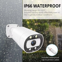 Sistema de Cámara CCTV PoE de 5MP, Kit NVR de 8 Canales, 8 Cámaras de Seguridad IP para el Hogar y la Oficina