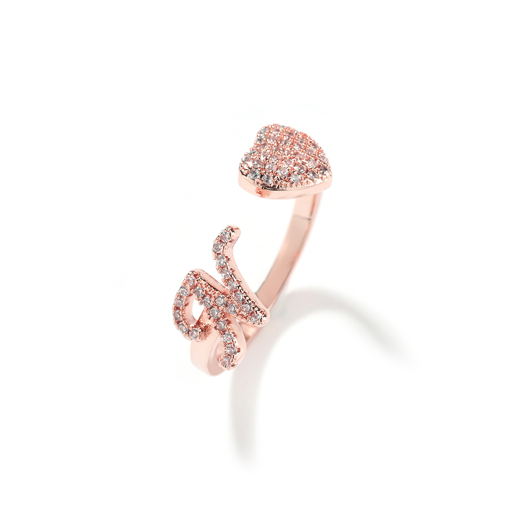 Alphabet Rings - Stylish Initials for Women's Jewelry