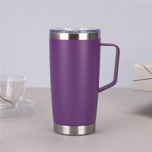 Taza de Viaje Aislada de 20 oz, Acero Inoxidable con Tapa Deslizante, Apta para Portavasos de Auto, Taza Aislada, Regalo Promocional ASM26 - Product Image 6
