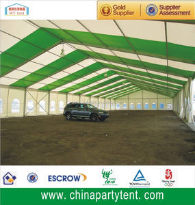 เต็นท์งานแต่งงานกันน้ำขนาดใหญ่พิเศษ 30x60 เมตร โครงอลูมิเนียม สำหรับงานกลางแจ้ง ระยะกว้าง 5 เมตร เหมาะสำหรับงานแสดงสินค้าและงานอีเว้นท์ - Product Image 4