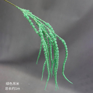 <span class=keywords><strong>Plantes</strong></span> vertes artificielles réalistes de haute qualité pour la décoration de mariages et de jardins Monet, utilisables en intérieur et en extérieur - Product Image 5