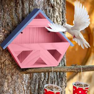 Milieuvriendelijk Cederhout Voor Duifnestkast Veelzijdig Rechthoekig Vogel Slaapplatform Voor Duivenhuisje Tuin Dierenbed - Product Image 6