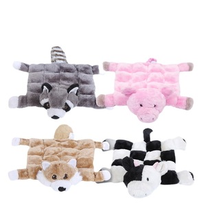 Juguetes Masticables de Peluche Duraderos para Perros, Lindos Juguetes de Peluche con Forma de Animales de Dibujos Animados, Resistentes a las Mordidas, para Mascotas - Product Image 1
