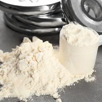 Poudre de protéines végétales naturelle et végétalienne à la formule personnalisée de marque privée Richtek, saveur chocolat, OEM, sans gluten, à base de protéines de pois et de riz