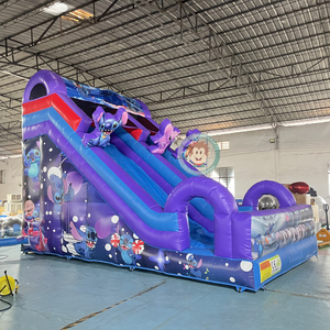 Stitch <span class=keywords><strong>Inflatable</strong></span> thư bị trả lại trượt phim hoạt hình khâu trẻ em vui vẻ công viên trượt Đồ chơi - Product Image 2