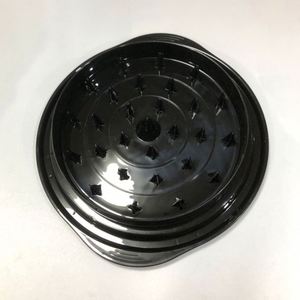 Triturador de Pollo Redondo con Herramienta Giratoria, Triturador de Carne de Pollo con Base Antideslizante y Tapa Transparente - Product Image 2